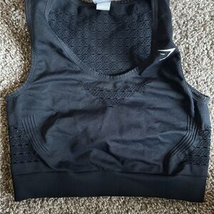 Black Gymshark Sports Bra